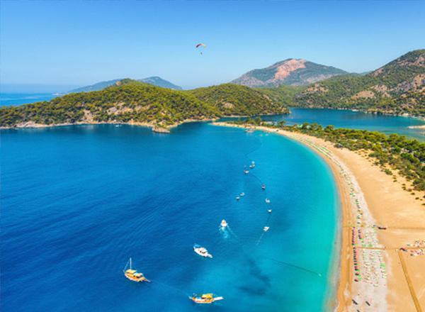 Где в Турции пляжи с белым песком